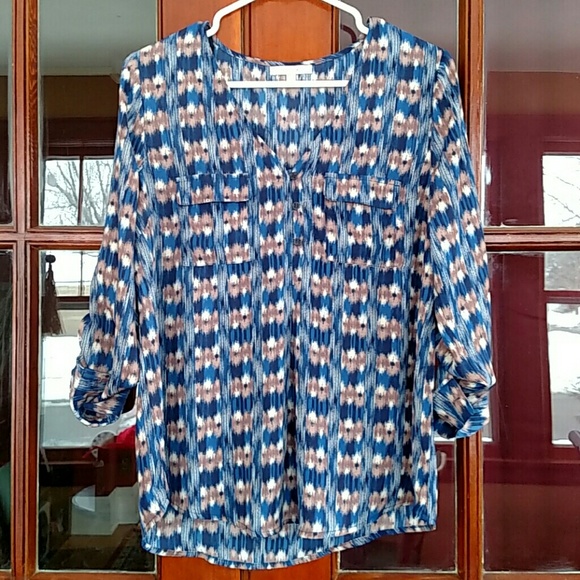 Skies Are Blue Tops - Blouse